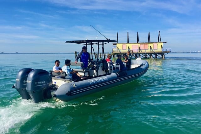 Stiltsville in Biscayne National Park